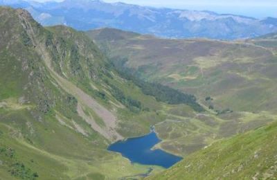 Le lac d'Isaby depuis le Hautacam 