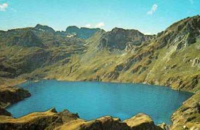 Le lac Bleu de Lesponne 